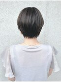 ハンサムショート×アッシュグレー
