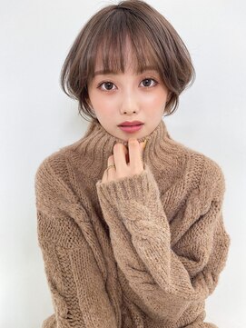 ルービック 枚方(Rubik's) 大人可愛いグレージュマッシュショート