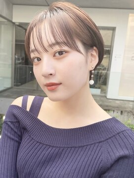 コクーン(Cocoon) 耳掛けシアーショート#イメチェン#モード#ダークアッシュ