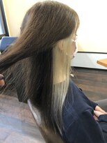 リピュア(Re:PURe)&nbsp;**ホワイト系シルバーグレージュインナーカラー**