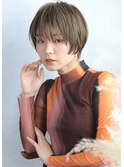 モードな大人ショートボブ