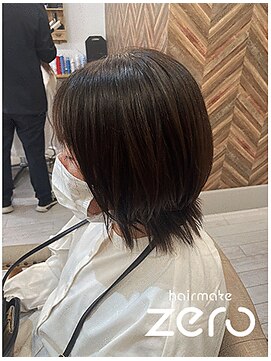 ヘアメイクゼロ 坂戸駅前店(hairmake zero) くびれウルフ