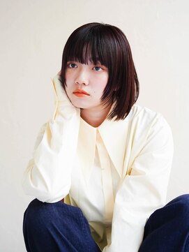 ジュール 新宿三丁目(Joule) ミディアムヘア/グレージュカラー/デザインカラー/新宿三丁目