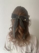 ミークスタイルヘアー(Miiku.style.hair) カールハーフup style