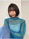 ワイドバングショート