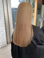 インク サカエ(inq sakae) ミルクティーベージュ 韓国ヘア ブリーチカラー