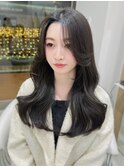 韓国/韓国ヘア/レイヤー/艶/ツヤ/艶髪/髪質改善カラー