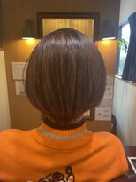 チアー ヘアリラクゼーション(cheer HAIRRELAXATION)&nbsp;前下がりショートボブ