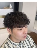 神戸／三ノ宮／元町メンズサロンふわっ波巻きスパイラルマッシュ