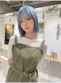 ペールトーン ハイトーン ボブ ミディアムボブ