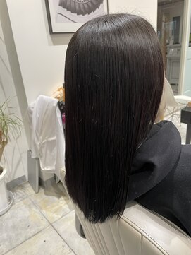 レシェル 桑名店(RECIEL) ナチュラルブラック×髪質改善トリートメント