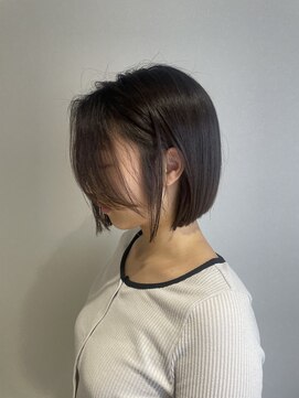 パトゥ 京都四条烏丸(patou) ぱつっとミニボブ