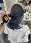 インナーカラー/ネイビーカラー