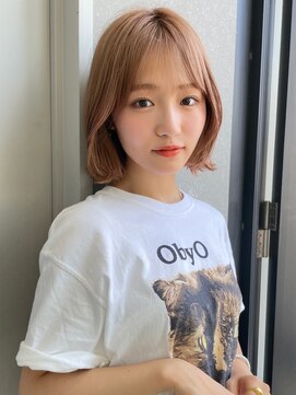 ロンドネートゥル 新潟(Lond naitre) ミルクティーべージュボブ