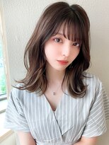 アフロート ディル(AFLOAT D'L)&nbsp;★ホワイトグレージュミニウルフデジタルパーマチェリーブラウン