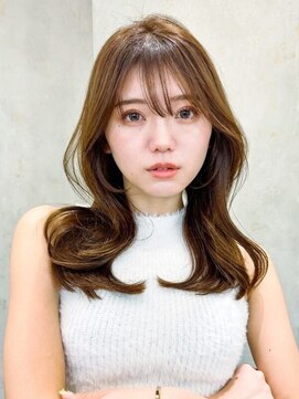 ハローバイシー 仙台(Hello by Sea) ワンレン×ネビージュ[ボブルフ/黒髪/小顔]