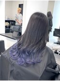 ブルーパープルグラデーションカラー