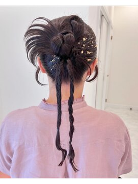 モア 岡崎(more) ヘアセット特集【カチモリ】【編みおろし】【羊ヘア】more岡崎