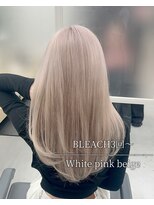 ユアーズヘア 新宿三丁目店(youres hair) ハイトーン好き必見!White pink beige