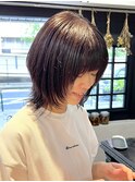 ナチュラル姫カットレイヤー/クラゲヘアー
