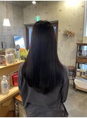 縮毛矯正/ロング/顔周りカット