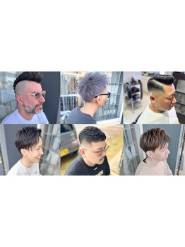 学生から社会人まで、世代を問わず幅広く対応◎王道スタイルから遊び心溢れるスタイルもお任せ下さい！