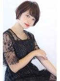 丸みショート似合わせカット