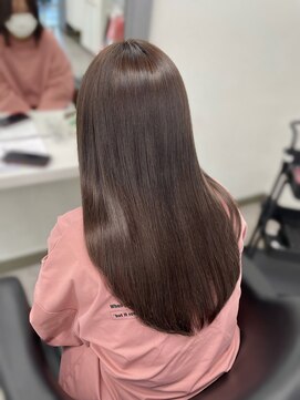 ガルボ ヘアー(garbo hair) オイルカラーアッシュブラウン高知美容院