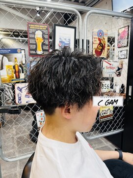 アルファベットシーガム(C gam) 最強ツイスパ　マッシュ　2度見る人は３度見る