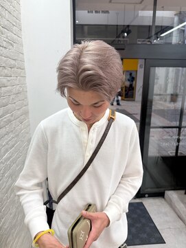 ブレス(bless) グレージュ/メンズハイトーン