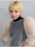 ハンサムショート[溝の口/髪質改善/縮毛矯正/白髪ぼかし]
