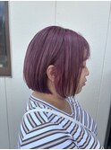ダブルカラー×ピンク