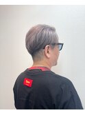 クールグレイヘア