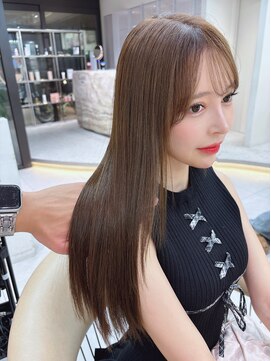 ロンドメリア 天神大名店(Lond Melia) ミディアム/暗めカラー/グランマッシュ/デザインカラー