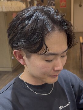 ヘアスペースブルーム エボリューション 庄内店(HAIR SPACE BLOOM evolution) 【庄内店メンズパーマ】フェザーパーマ
