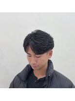 アウラ(AURA)&nbsp;フェザーパーマメンズパーマシャドウパーマ