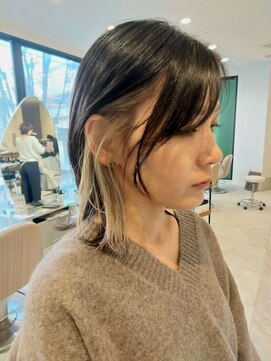 カムバイネオリーブ 溝の口店(Cam by neolive) ☆ウルフボブ・インナーカラー☆