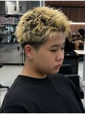 スキンフェード/短髪/バーバー/アップバング/ツーブロック