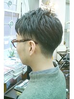 ニューエイジトラベラーズ 代々木駅前(new age travellers)&nbsp;サイドツーブロック後ろ刈り上げ