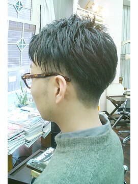 ニューエイジトラベラーズ 代々木駅前(new age travellers) サイドツーブロック後ろ刈り上げ