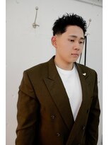 ウェルネス(Wellness) メンズ/ピンパーマ/眉毛カット