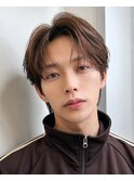 横浜マッシュフェザーパーマニュアンスパーマセンターパート韓国