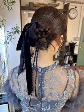 コレット ヘアー 大通(Colette hair) おまかせカチモリアレンジ/ヘアセット/ヘアアレンジ/結婚式ヘア