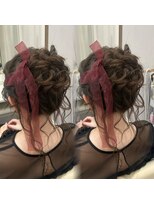 ヘアセットアリエス(aries)&nbsp;高めお団子