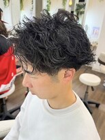 ガーデン 小山店(garden)&nbsp;宇都宮メンズカットメンズパーマ波巻きスパイラルパーマツイスパ