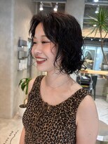 ムクコア(Muk CORE) ボブパーマ、ショートパーマ【井上咲】