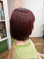 ヘアリゾート リノ(Hair resort Lino)&nbsp;赤ボブ