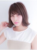 ナチュラル切りっぱなしボブ★