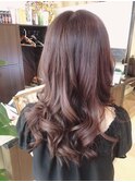 魅力倍増カール/セミディ/シアーカラー/ダークアッシュ/姫カット