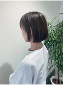 【a_kara/エーカラ】*ミニマムボブ＋ダークグレージュ*